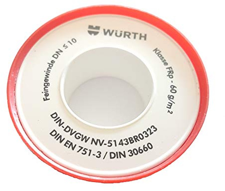 Wurth 0985030160 Gewindedichtband PTFE