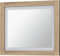 LIQUIDATOR Espejo de Pared Modelo Lara, Color: Cambrian Blanco, Marco de Espejo, Medidas: 75 cm (Alto) x 90 cm (Ancho) x 3.5 cm (Fondo)