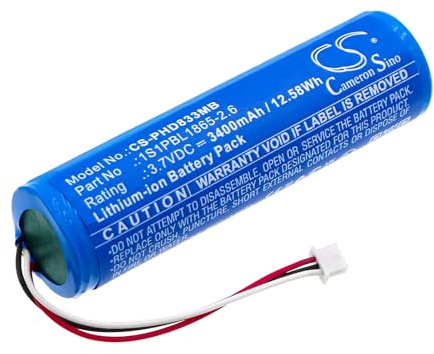 Cameron Sino NEU 3400mAh Ersatz Akku für Philips Avent SCD831, Avent SCD831/26, Avent SCD833, Avent SCD833/26, Avent SCD835, Avent SCD835/26