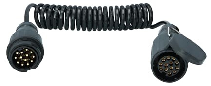 CARPOINT 0438125 Câble de connexion remorques noir