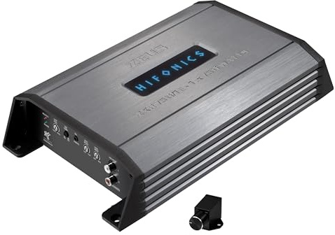 HiFonics ZXR750/1E - Amplificatore digitale compatto a 1 canali classe D Premium con 750 Watt RMS | della serie Zeus Expansion