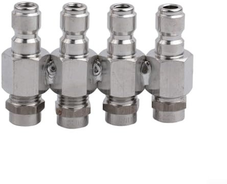 Support flexible de buse de lavage à pression avec quatre angles de pulvérisation distincts pour nettoyer facilement les espaces bouchés