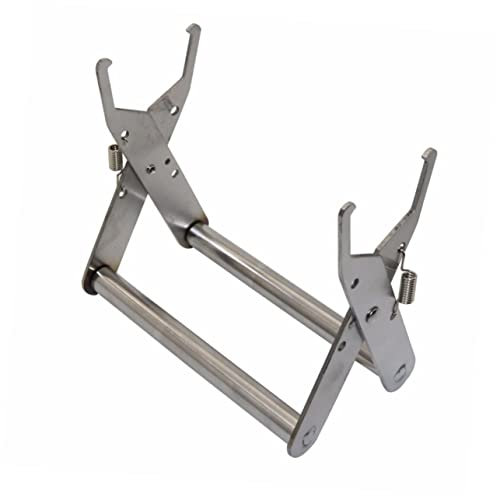 KONTONTY Supporto Per Telaio Per Apicoltura Supporto in Acciaio Inox Per Apicoltori Attrezzatura Per Apicoltura Strumento Utile Per Proteggere Punture