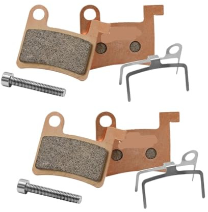 FTGNHF 2 par MT600 sintrade metall- eller halvmetalliska skivbromsbelägg for elcykel Cykelbromsbelägg(2Pairs Semi metallic)