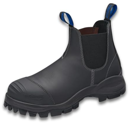 Blundstone Extreme Work Steel Toe Safety Boot, Black, 8.5 AU