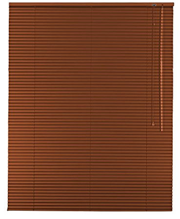 Easy-Shadow Hochwertige Alu-Aluminium Jalousie Rollo Jalousette 65 x 180 cm / 65x180 cm in Farbe Terracotta - Bedienseite rechts/Maßanfertigung