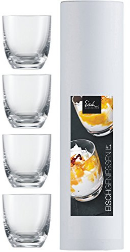 Eisch - Dessertglas - 4 Stück in Geschenkröhre