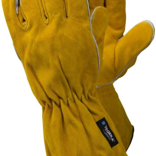 Ejendals Handschuh Tegera 19 für Schweißarbeiten, Größe 11, 1 Stück, gelb, 19-11