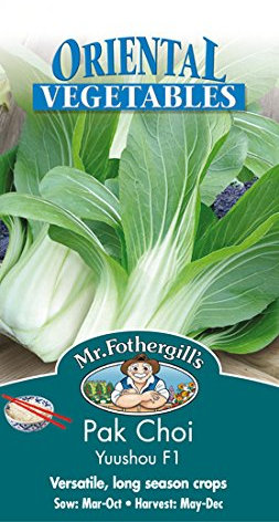 Mr Fothergills - Pictorial Packet - Vegetable - Pak Choi Yuushou F1-175 Seeds