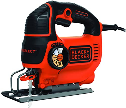 Negro + Decker KS801SEK Starex - 550 W con hoja sierra caladora pendular