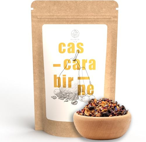 Alpaca Tea | Birne Cascara | Früchteteemischung | lose | wiederverschließbar