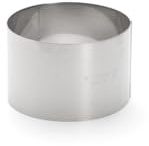 DE BUYER - Cercle à Pain Surprise, Wedding Cake, Panettone - 8 x 6 cm | haut et rond en inox, Fabriqué en France, Cercle Parfait pour Réaliser des Pains et Gâteaux Hauts, Disponibles de 8 à 24 cm