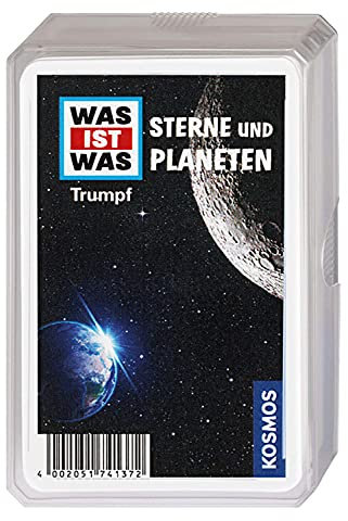 KOSMOS 741372 was ist was Sterne und Planeten, Trumpf Kartenspiel, was ist was Weltraum, Quartett für Kinder ab 8 Jahre