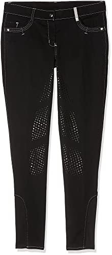 Kerbl Damen Reithose Reithose BasicPlus für Damen black Größe 36, black, 36, 320455