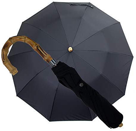 Megachest Hand Made Bamboo handle Whangee Umbrella gentleman gents