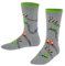 FALKE Unisex kinder Socken City Life K So Baumwolle gemustert 1 Paar, Grau Lt. Heather 3223, 23-26
