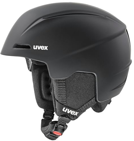uvex viti - robuster, Leichter Skihelm optimaler Belüftung für Kinder - Black matt - 54-58 cm