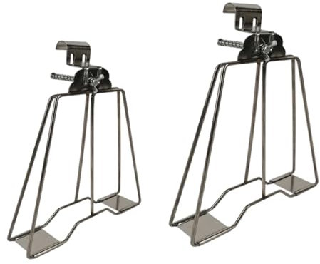 FUNOMOCYA 2pcs Roast Duck Clip Grill Barbecue Clamp BBQ Tools Chicken Grilling Clamp