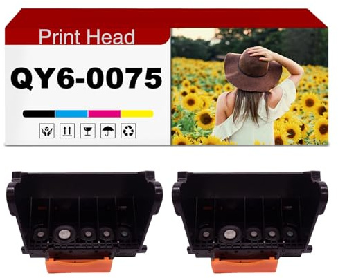 QY6-0075 Druckkopf QY60075 Druckkopf kompatibel für Canon IP4500 MP610 MP810 MX850 Drucker 2 Pack