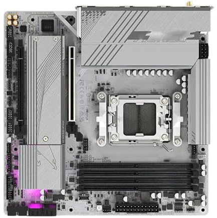Carte Mere pc Carte Mère Ice Sculpture Fit for B650M AORUS Elite AX Ice DDR5 Compatible Processeur AM5