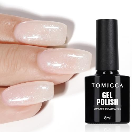 TOMICCA, smalto gel per unghie UV, 8 ml, smalto gel per unghie 01