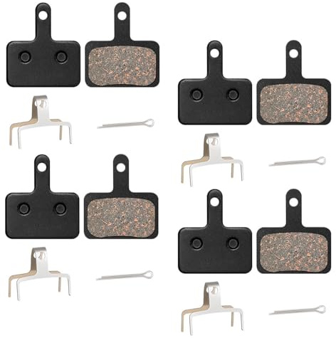 4 paia Pastiglie Freno Bicicletta, Pastiglie Freno Bici per B01s Freni Disco Bicicletta Mountain Bike Standard Brake Pad-Unisex Adulto