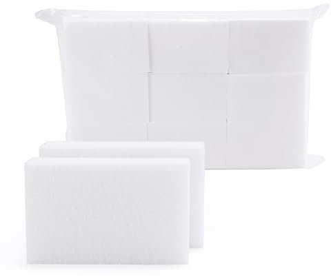 300 Pezzi Pad Unghie per Sgrassare, Dischetti Cotone Senza Pelucchi per Remover Unghie, Salviette Struccanti, Pulizia Pads Unghie per Gel (Bianco)