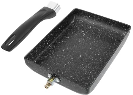 COOPHYA Poêle à Omelette Japonaise Carrée Antiadhésive pour Œufs et Poêle à et Pratique Compatible Induction avec Fond Plat Uniforme