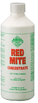 Barrier Animal Healthcare Red Mite Concentrate For Birds and Pou Litrey 500ml