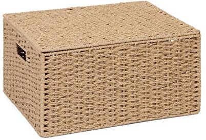Arpan Extra Large Storage Hamper Basket Box With Lid