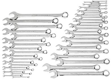 GEARWRENCH 44 Pc. Master Combination Wrench Set, Metric/SAE - 81919