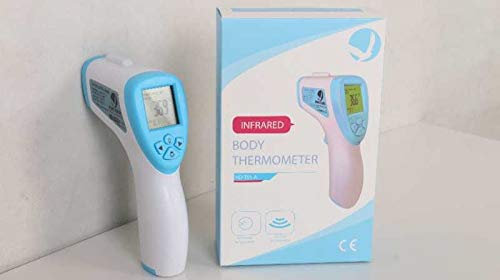 HONG ZHUO Digital Thermometer Electric One Second Contactless Body Without Contact Thermometer Fever Digital Infrared Thermometer Ir Front Thermometer Gun