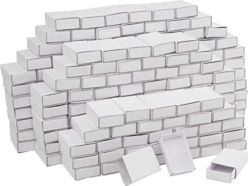 VBS XXL 200er-Pack Streichholzschachteln 5x3,5x1,5cm, blanko, weiß, Schachteln, Pappschachteln, Geschenkschachtel zum Basteln