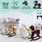 Infantastic® Schaukelpferd - ab 1 Jahr, mit Soundeffekten, Kuschelweich, Holz, Plüsch, für Kinder, Designwahl - Schaukeltier, Schaukelspielzeug (Silbernes Einhorn)