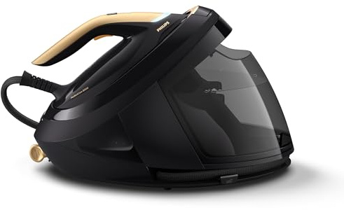 Philips PerfectCare Steam Generator Iron 8000 Series, Speed Mode, Intelligent Automatic Steam, Automatic Vertical Steam, Guaranteed no Burns (PSG8130/80)