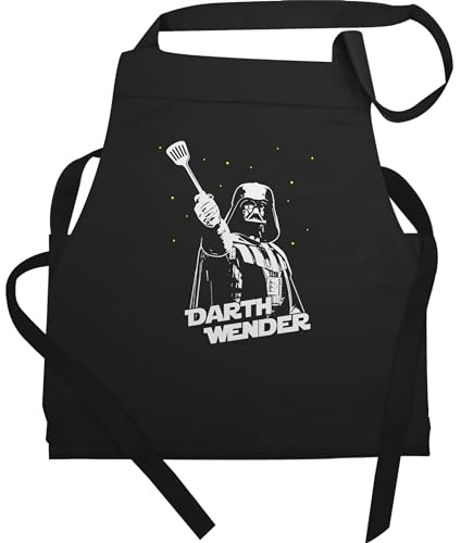 Shirtracer - Schürze Geschenk - Grillschürze - Erwachsene - Darth Wender I Lustige Geschenke Männer Vatertag I Weihnachten