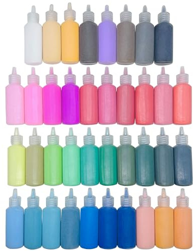 Yayatty 1,33 kg - Kit de peinture au sable 38 couleurs - Dessin, décoration et collection