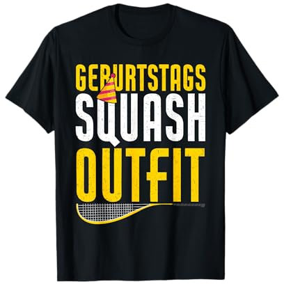 Geburtstags Squash Outfit Lustiges Squash T-Shirt