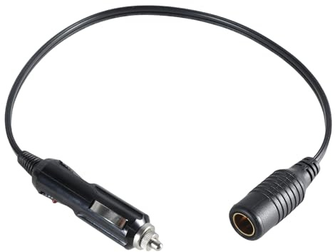 Fhsqwernm 50cm Auto Socket To DIN Charging Cable Male To Female Power Supply Cord For Motorcycles LED Light