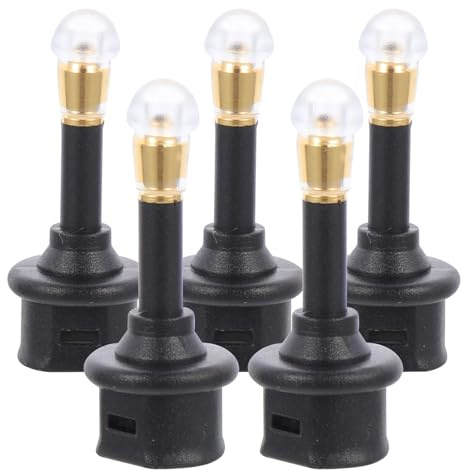 BESPORTBLE Adattatore Audio Ottico Digitale Femmina a Jack 35 MM 5 Pezzi Convertitore Audio Digitale Fibra Ottica a Stereo Analogico Compatto e Portatile per Cuffie