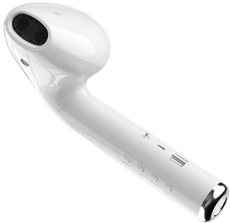Divertente altoparlante wireless a forma di auricolare, ricaricabile tramite USB, altoparlanti stereo per la casa, per attività all'aperto, feste, falò, escursioni, ciclismo, campeggio, auto, doccia