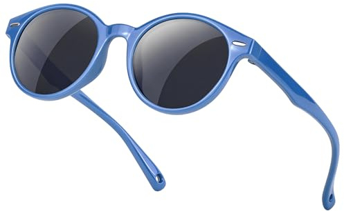 Ymmott Polarizadas Gafas de Sol Niño y Niña 3-9 Años - Gafas de Sol Infantiles Flexibles de Goma para UV400 Protección