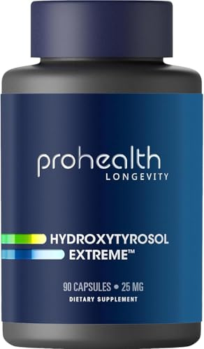 ProHealth Hydroxytyrosol Supplement, Olive Leaf Extract, 90 Capsules