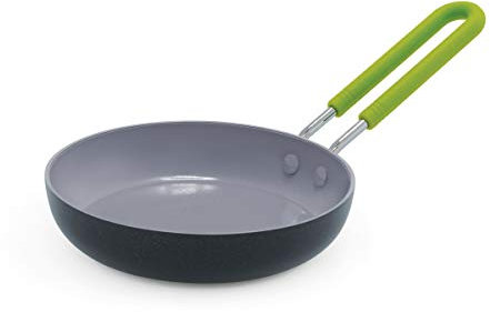 GreenPan Mini Healthy Eierpfanne aus Keramik, antihaftbeschichtet, 12,7 cm, Grau