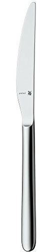 WMF Flame Menümesser Mono 24 cm, Monobloc-Messer, Cromargan Protect Edelstahl poliert, kratzbeständig, spülmaschinenfest