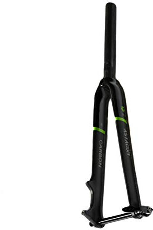 HIOD 3K Kohlefaser Fahrradgabel 700C Gabeln Ultraleicht für Rennräder Radfahren,Green