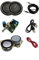Kit audio fai da te TALENTEC: amplificatore 2.0, 2 altoparlanti da 5W 4Ω 2, 2 griglie nere da 2, cablaggio. Kit audio fai da te