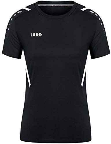 JAKO Herren Trikot Challenge (Kurzarm), Schwarz/Weiß, M