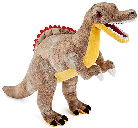 Zappi Co Plüsch Kinder Kuscheltier Weiches Kuschel Plüschtier - Teil der Safari-Tiere-Kollektion, Perfekt für Kinder(33cm)(Spinosaurus)