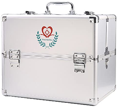 Caja De Medicina De Doble Apertura Caja De Medicina Doméstica Caja De Almacenamiento De Medicina De Múltiples Capas Familiar De Gran Capacidad Caja De Visita De Primeros Auxilios Artículos para E